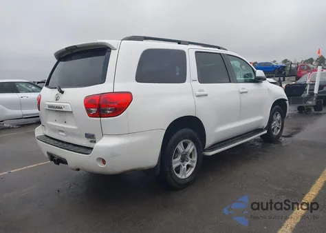 2010 Toyota Sequoia Sr5 5.7L V8 z USA, uszkodzony, nr VIN 5TDBW5G19AS028591